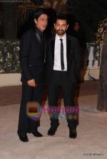 Aamir Khan, Shahrukh Khan at  Imran Khan_s wedding reception in Taj Land_s End on 5th Feb 2011 (2).JPG